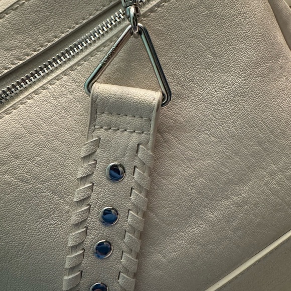 Desigual Cream Embossed Shoulder Bag - Picture 12 of 13